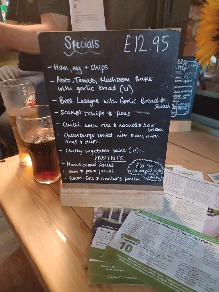 Menu_Compass Inn_Cadnam_image_1