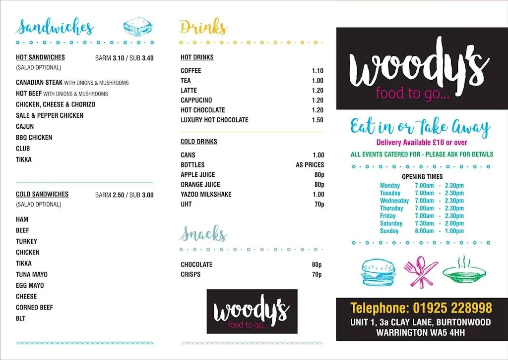 Menu_Woody's Burtonwood_Burtonwood_image_2