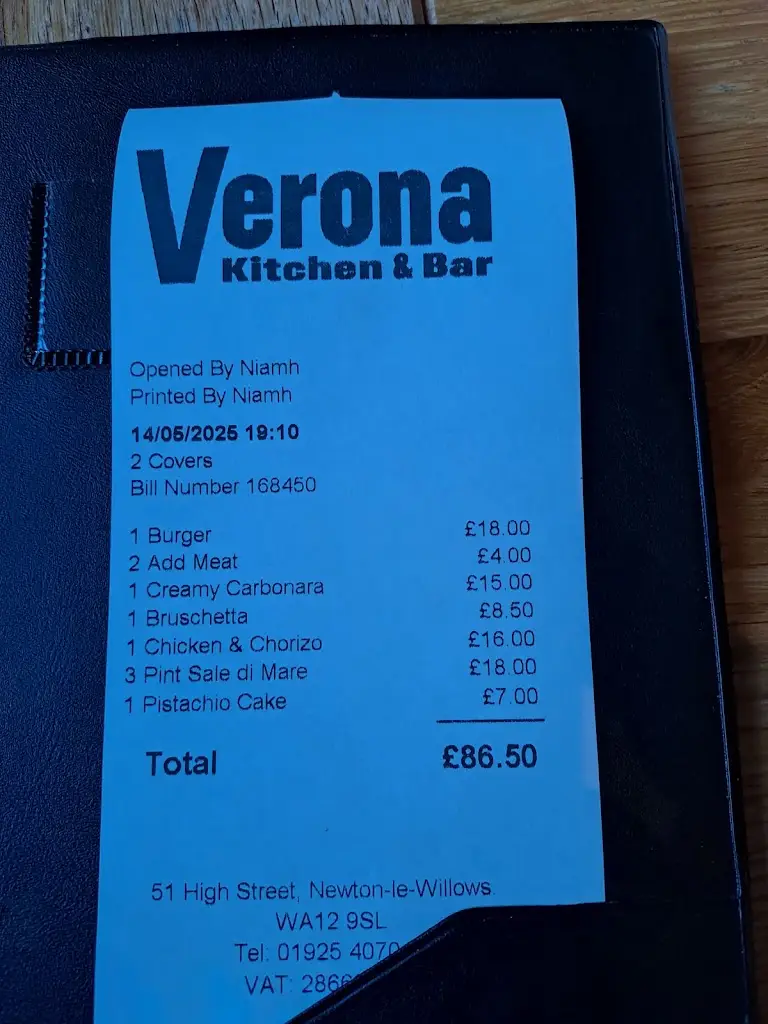Menu_Verona Kitchen & Bar,_Burtonwood_image_3