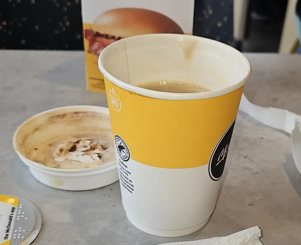 tintin castafiore_McDonald's_Burtonwood_review