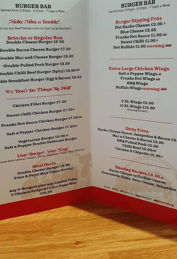 Menu_Shakey J's Family Dining_Burtonwood_immagine_4