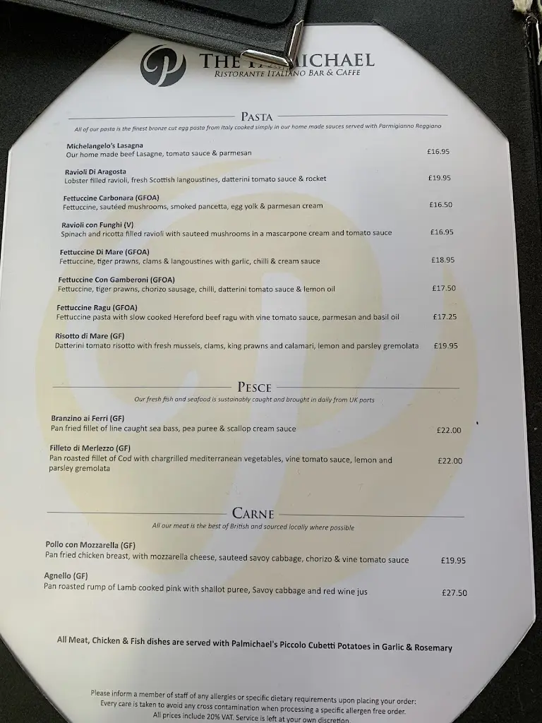 Menu_The Palmichael_Burton Latimer_immagine_3