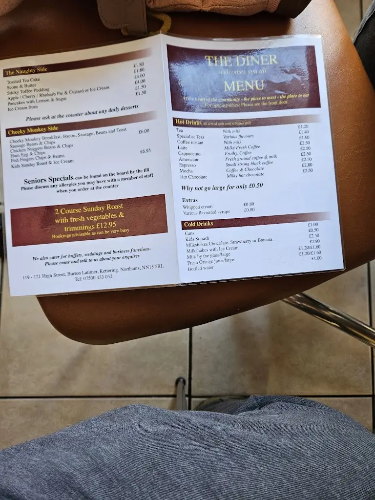 Menu_The Diner_Burton Latimer_image_1