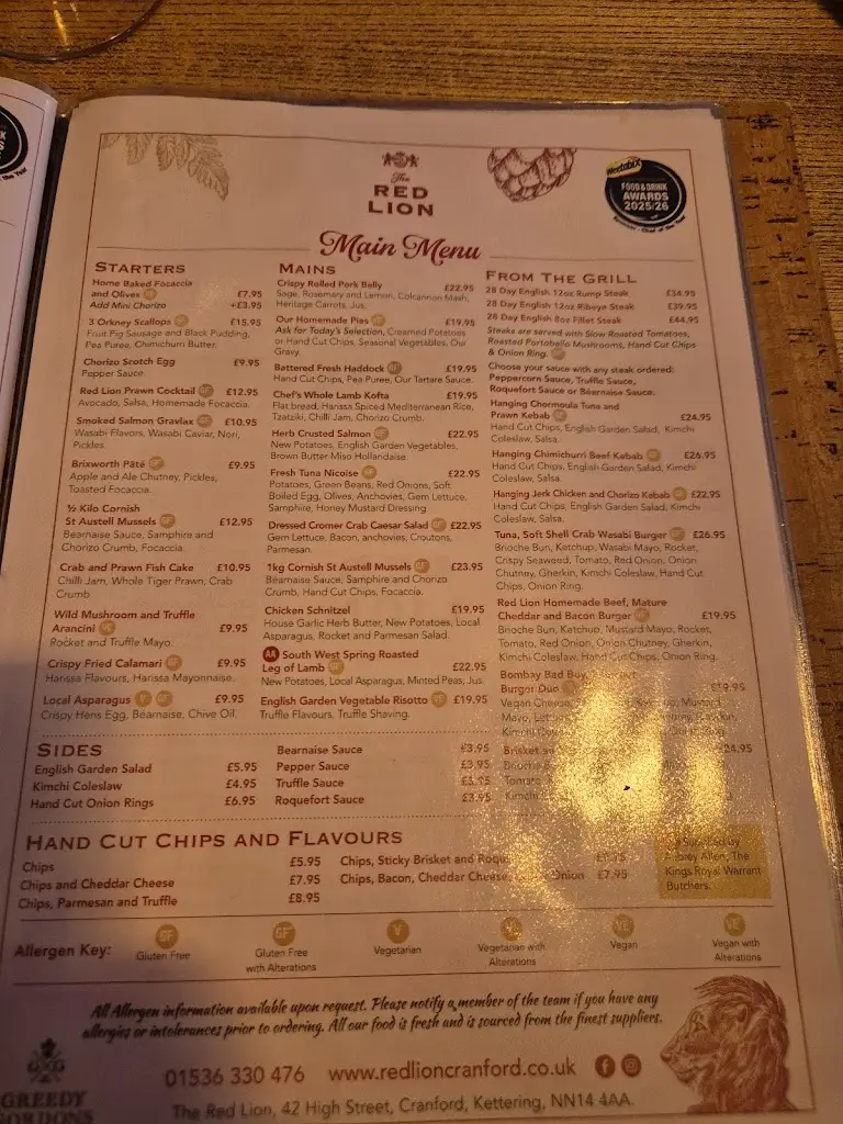 Menu_The Red Lion_Burton Latimer_image_4
