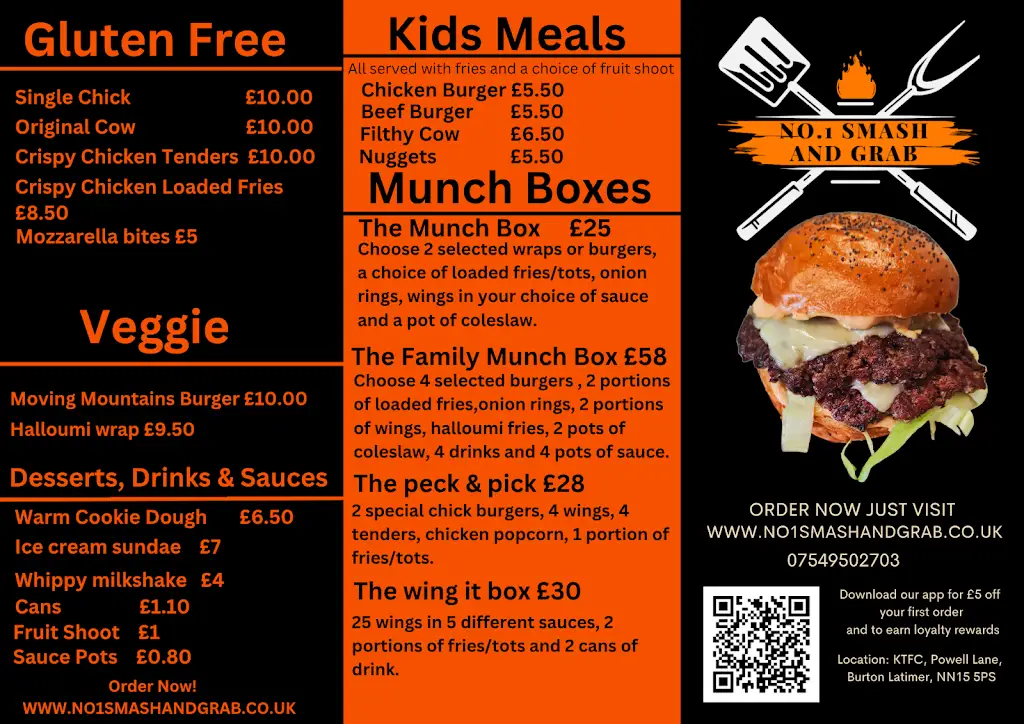 Menu_No.1 Smash and Grab_Burton Latimer_image_1