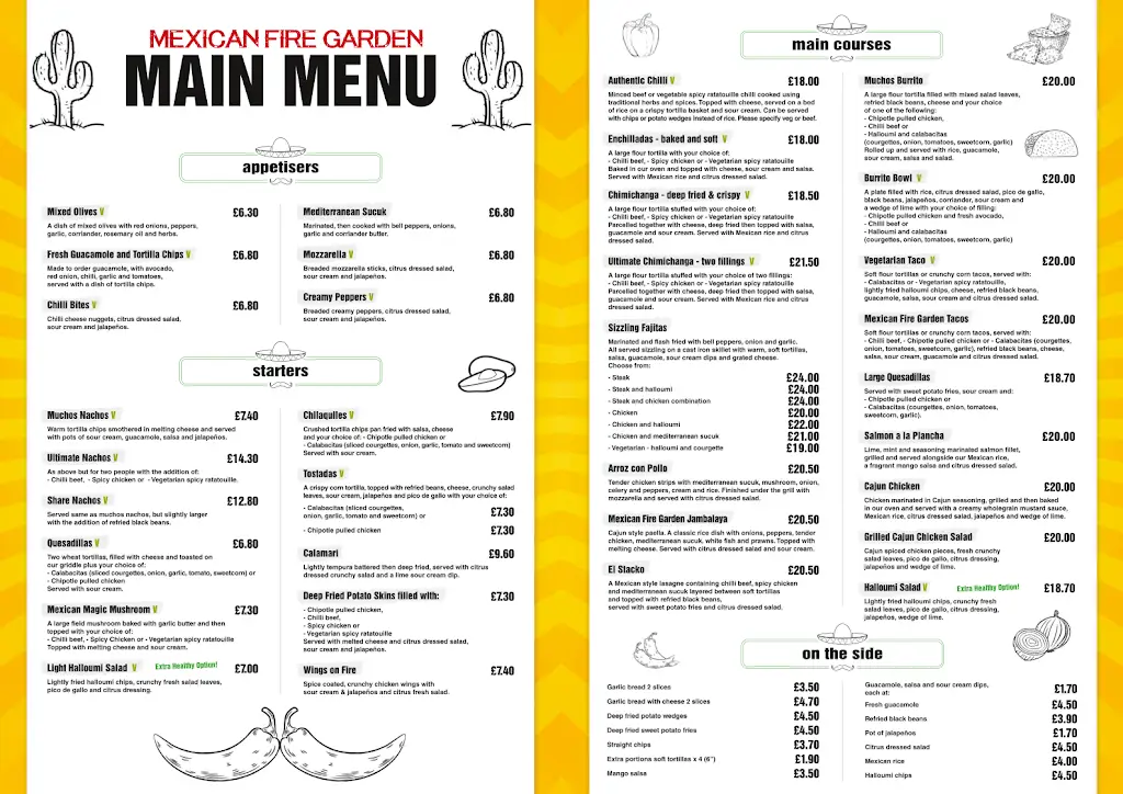 Menu_Mexican Fire Garden_Burton Latimer_image_2