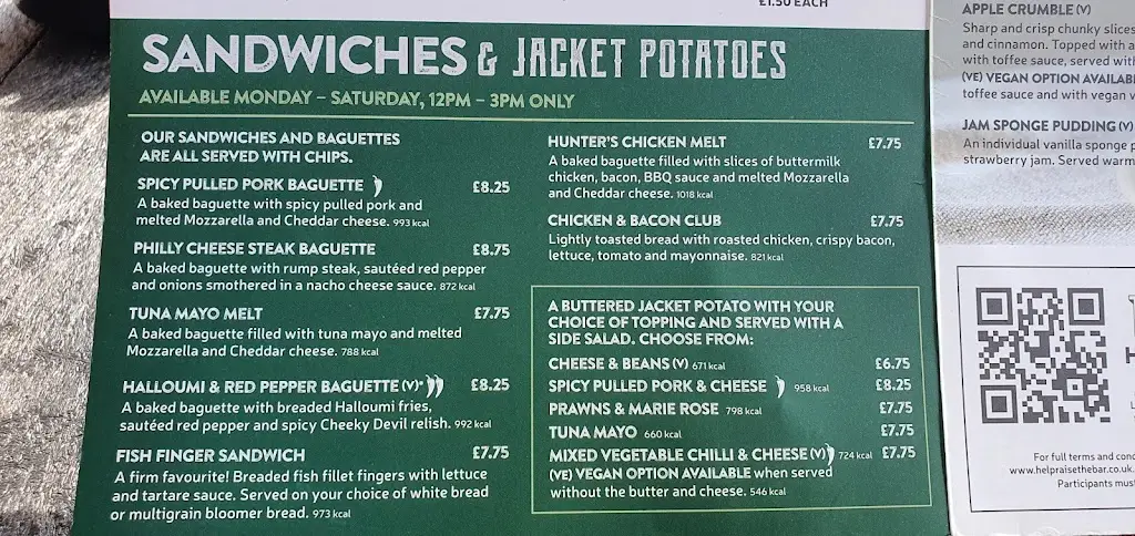 Menu_Park House_Burton Latimer_image_1