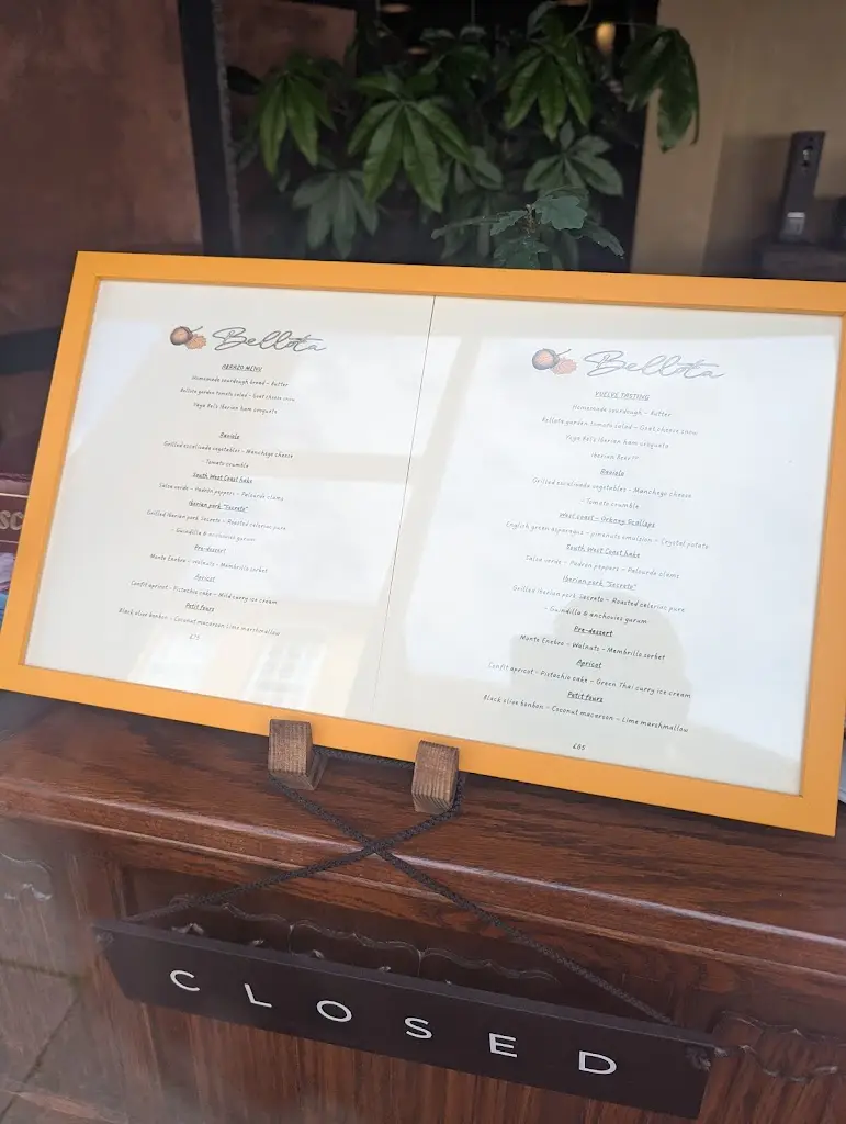 Menu_Bellota_Bury St Edmunds_immagine_2
