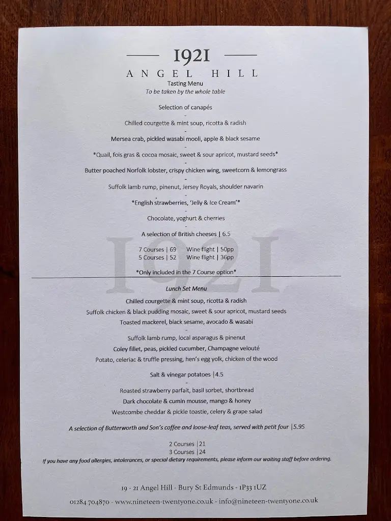 Menu_1921_Bury St Edmunds_image_2