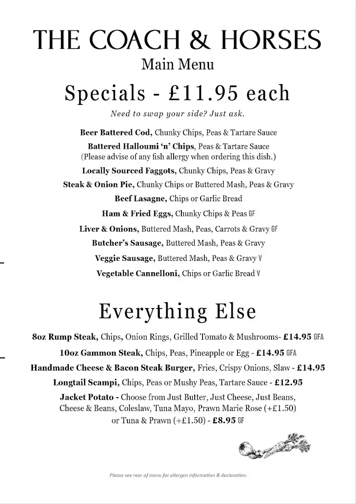 Menu_Coach and Horses Inn_Alvechurch_image_2