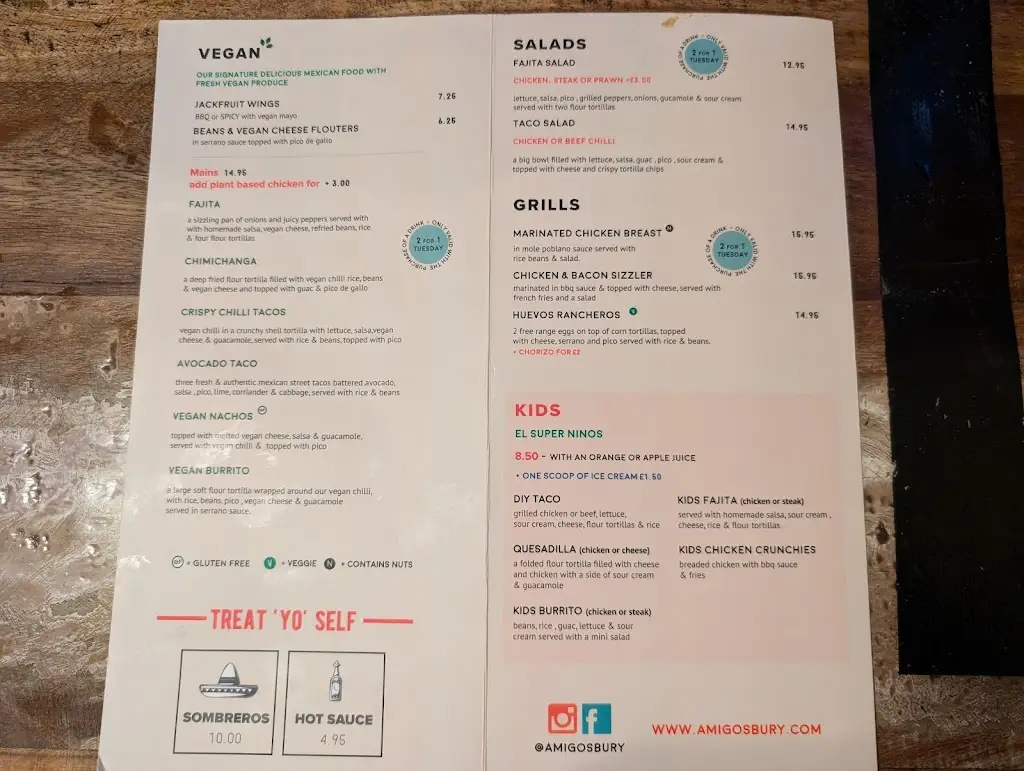 Menu_Amigos Mexican Restaurant_Bury St Edmunds_image_1