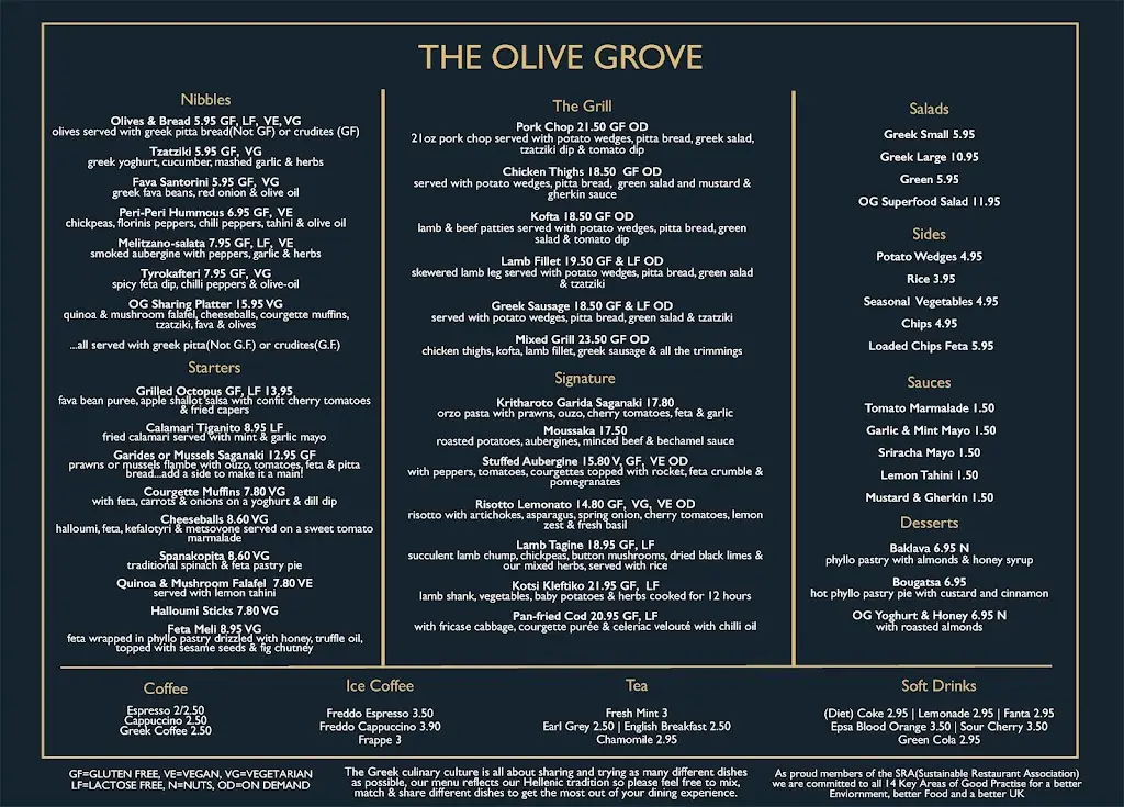 Menu_The Olive Grove_Bury St Edmunds_image_2