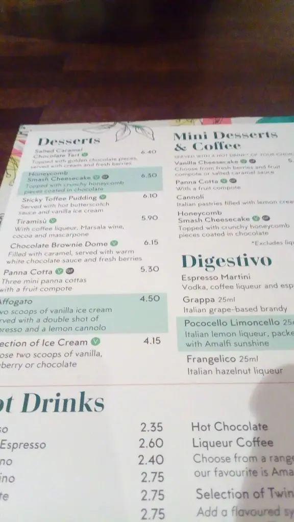 Menu_Prezzo Italian Restaurant Bury St Edmunds_Bury St Edmunds_image_1