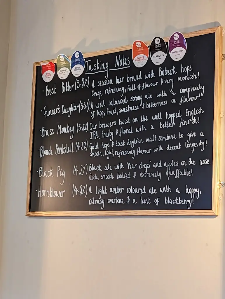 Menu_The Old Cannon Brewery_Bury St Edmunds_image_3