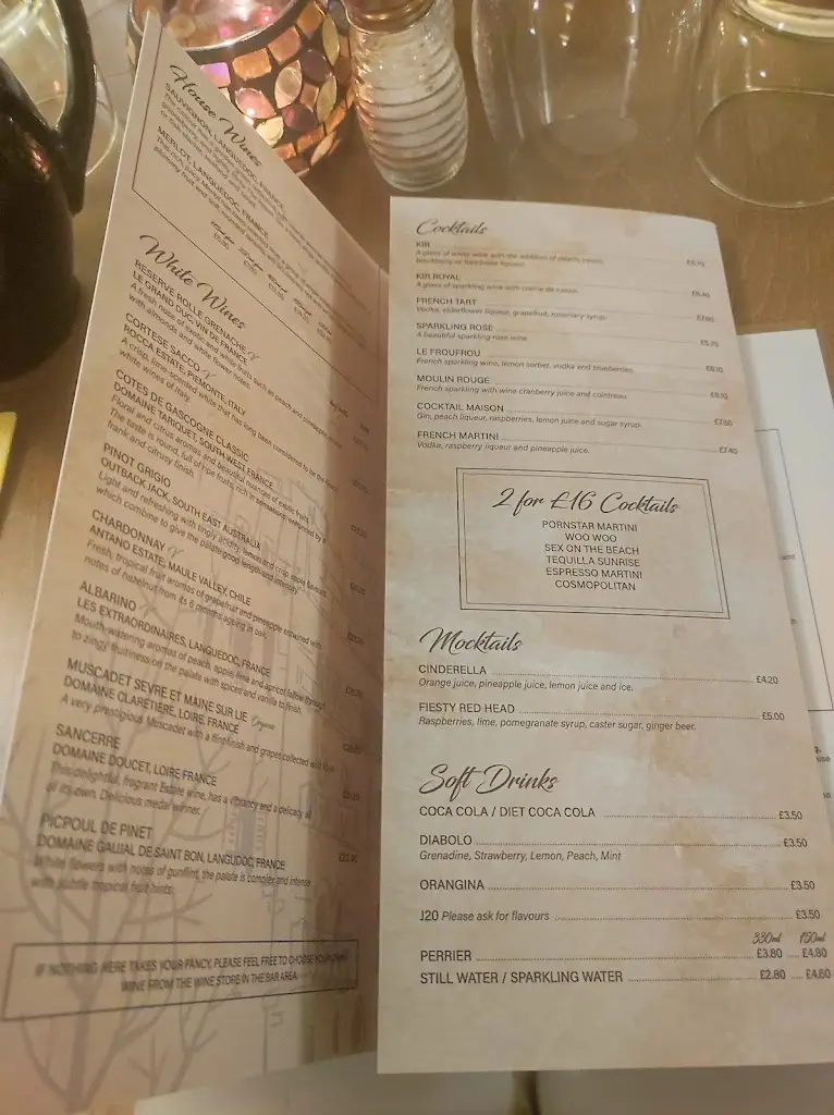 Menu_La Brasserie De La Cour_Buxton_image_1