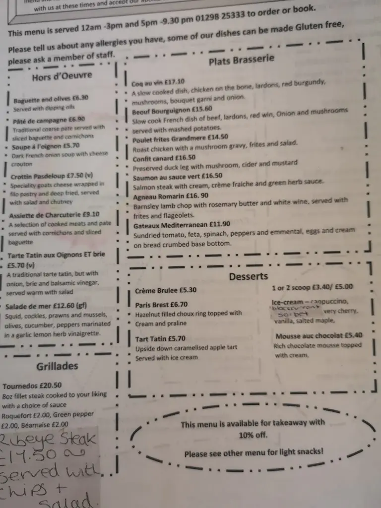 Menu_La Brasserie De La Cour_Buxton_image_3