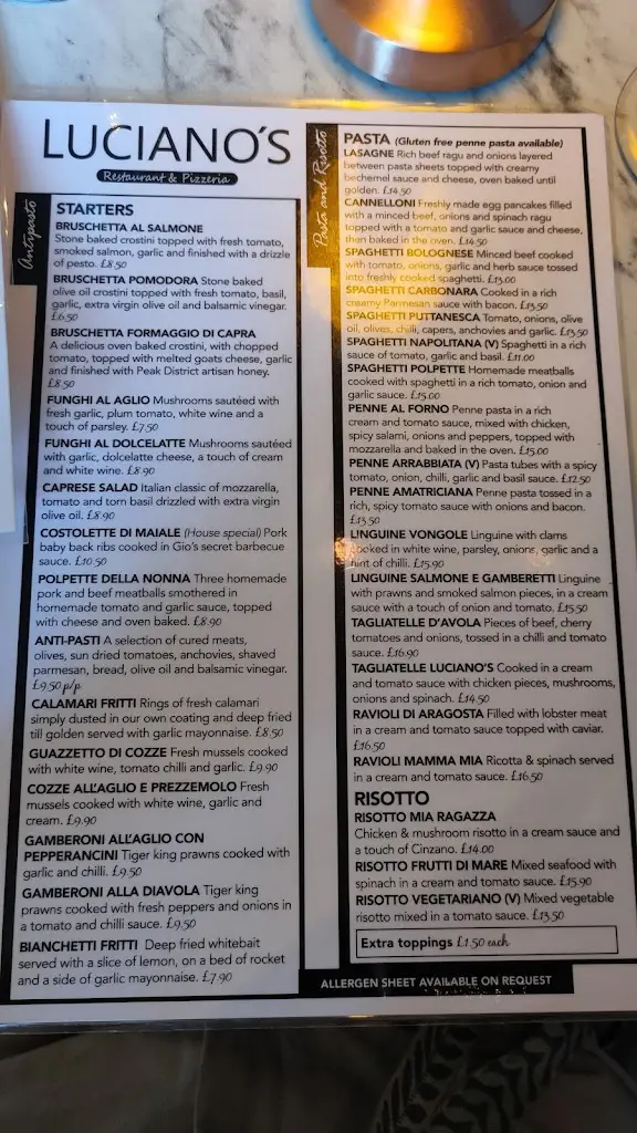 Menu_Luciano's_Buxton_image_1