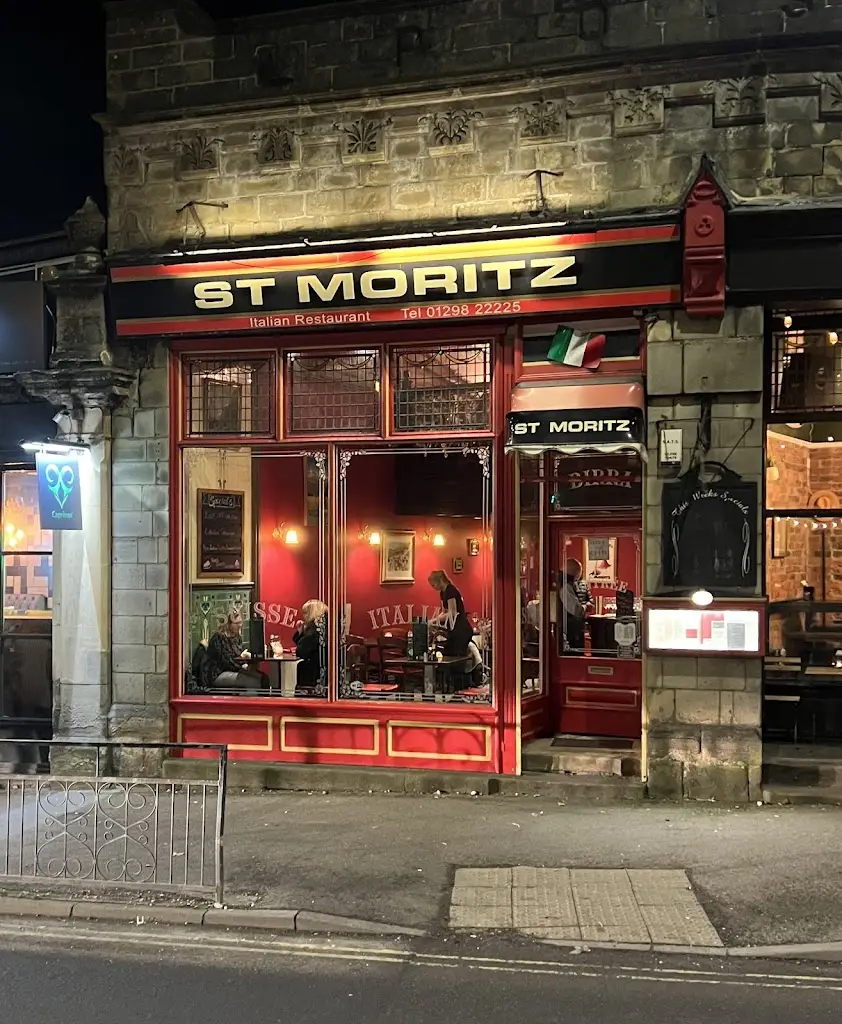 St Moritz restaurante en Buxton