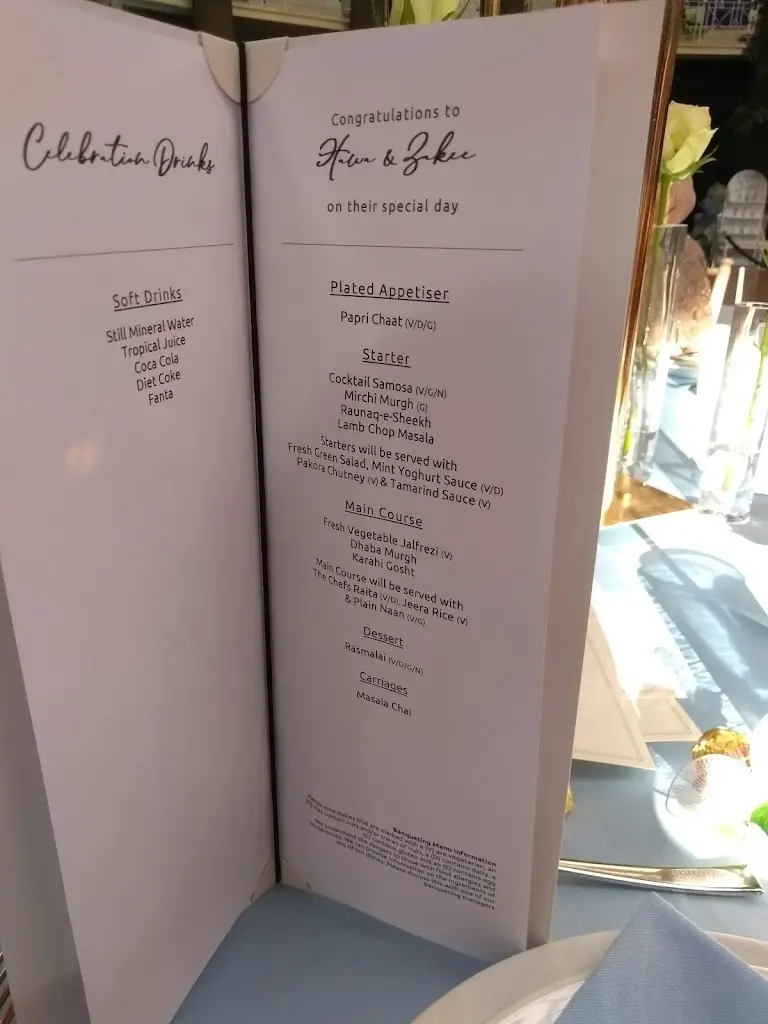 Menu_Dome Restaurant_Buxton_imagen_1