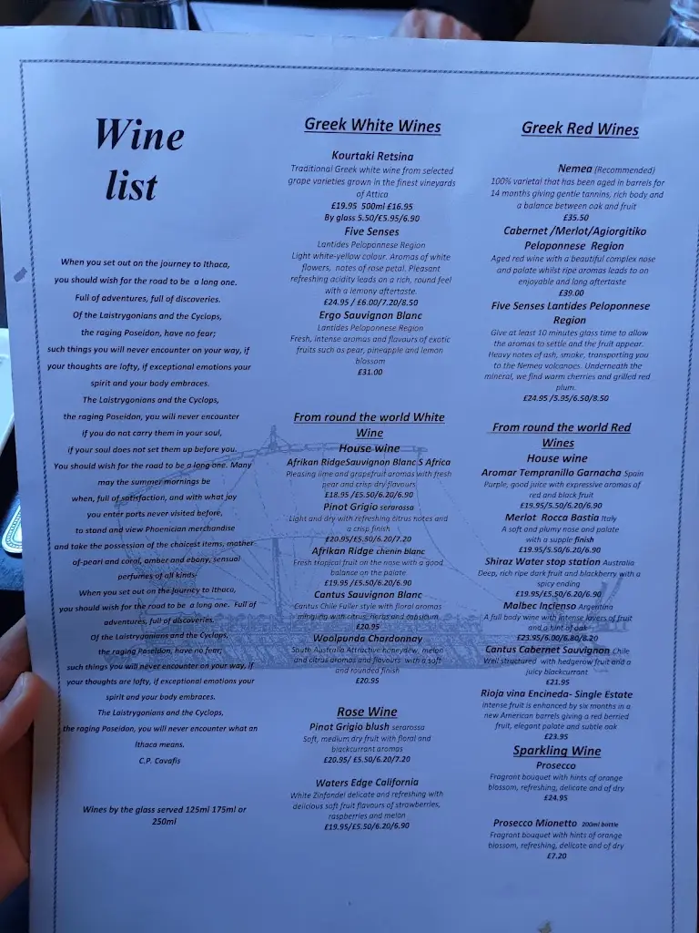 Menu_Ithaca Greek restaurant_Buxton_image_3