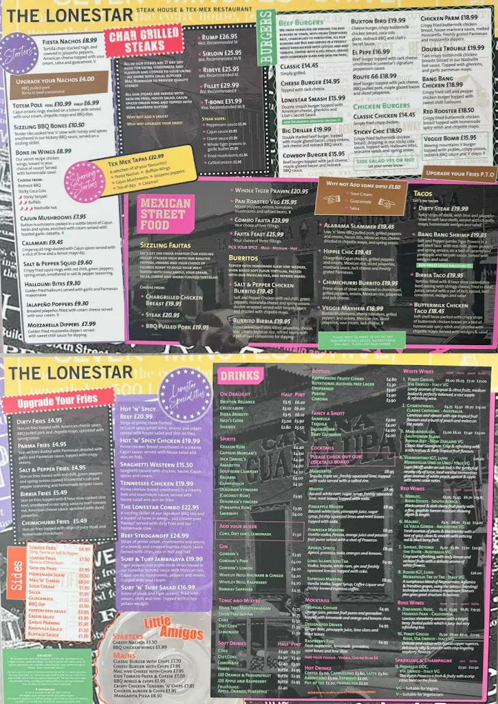 Menu_The Lone Star Buxton_Buxton_image_2