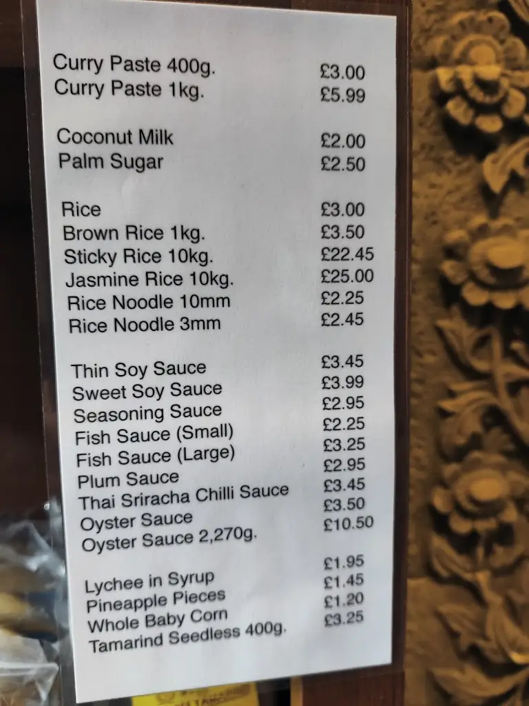 Menu_Simply Thai Restaurant_Buxton_image_4