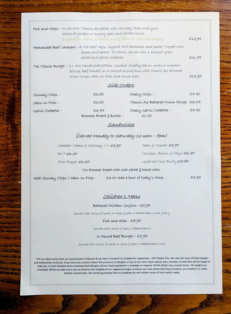Menu_The Cheshire Cheese_Buxton_image_4