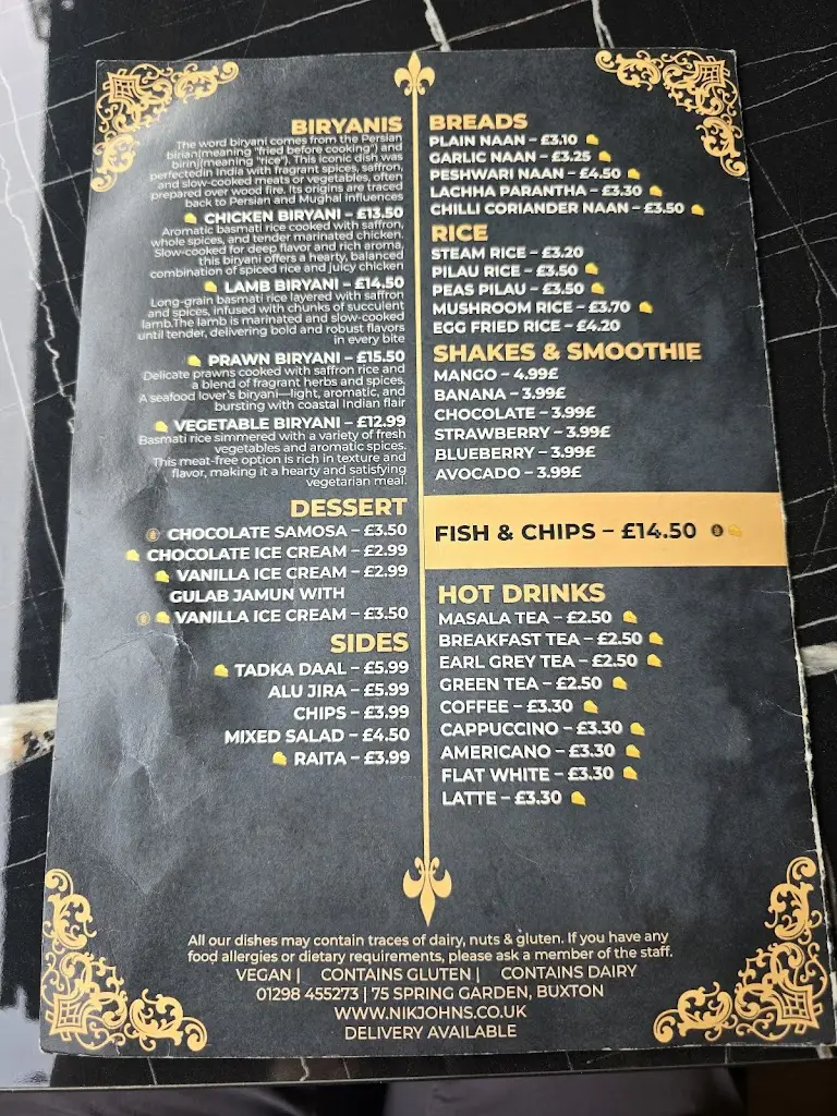 Menu_Nik Johns Restaurant & Beer Bar_Buxton_image_3