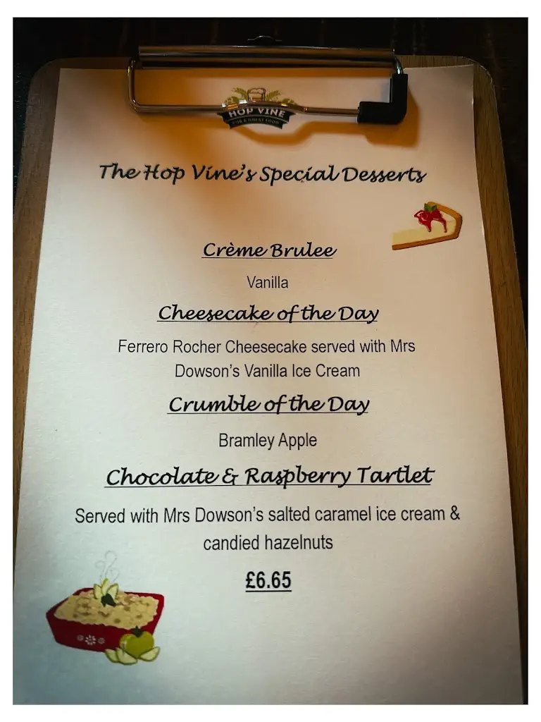 Menu_The Hop Vine_Burscough_image_2