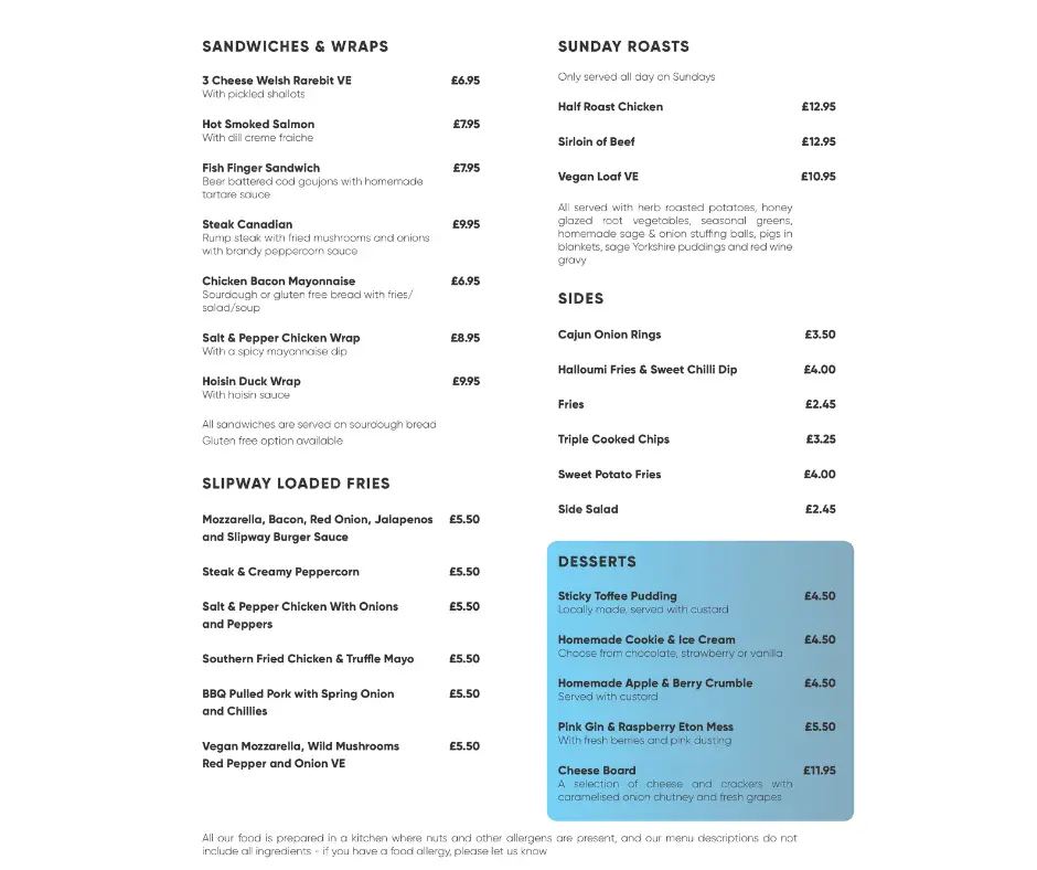 Menu_The Slipway Bar & Restaurant_Burscough_image_4