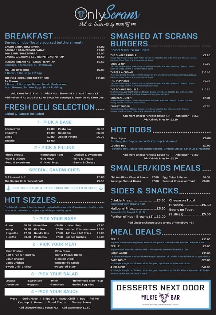 Menu_Only Scrans Burscough_Burscough_image_1