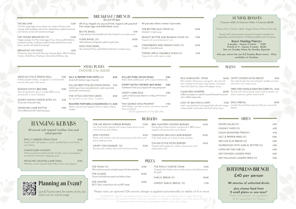 Menu_Lost and Found - Restaurant & Bar_Burscough_image_2