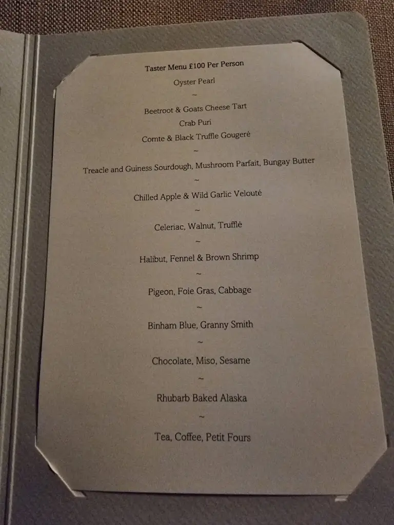 Menu_Mark Poynton at Caistor Hall_Caistor_image_2