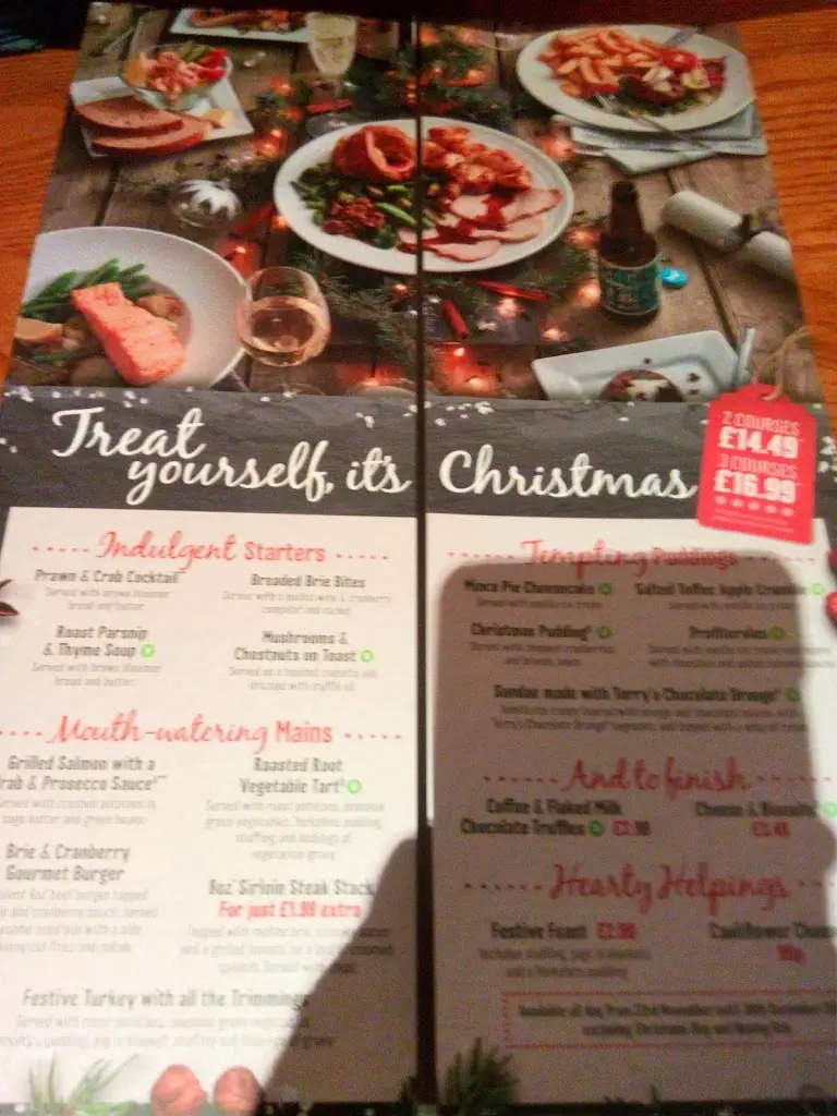 Menu_Trevithick Inn Table Table_Camborne_image_3