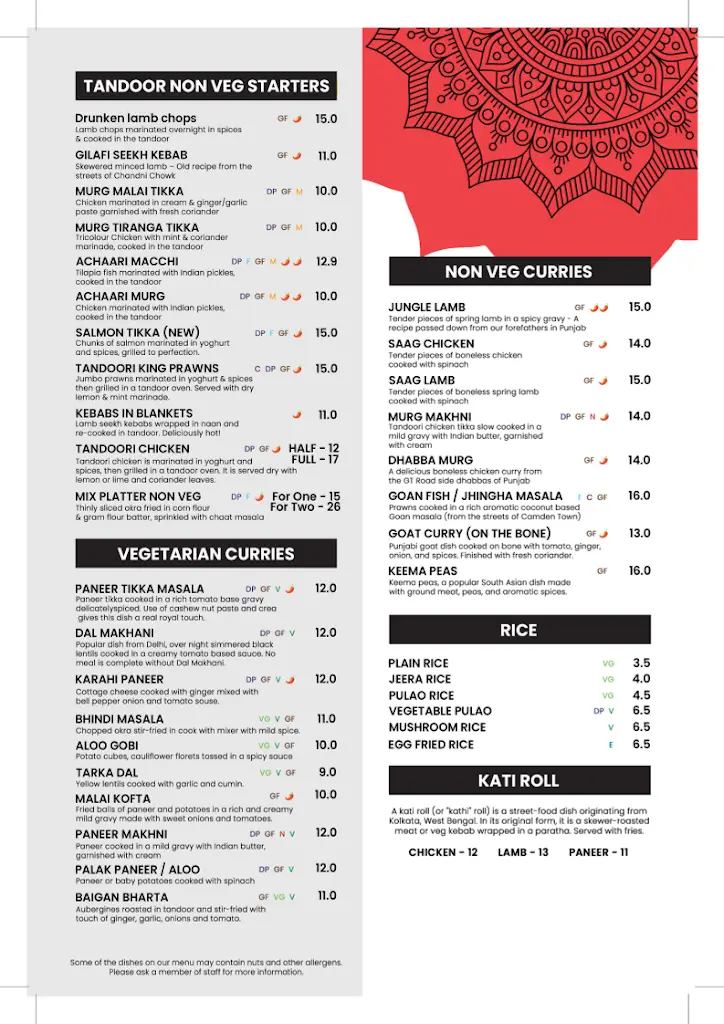 Menu_Roti Corner Camberley_Camberley_image_2