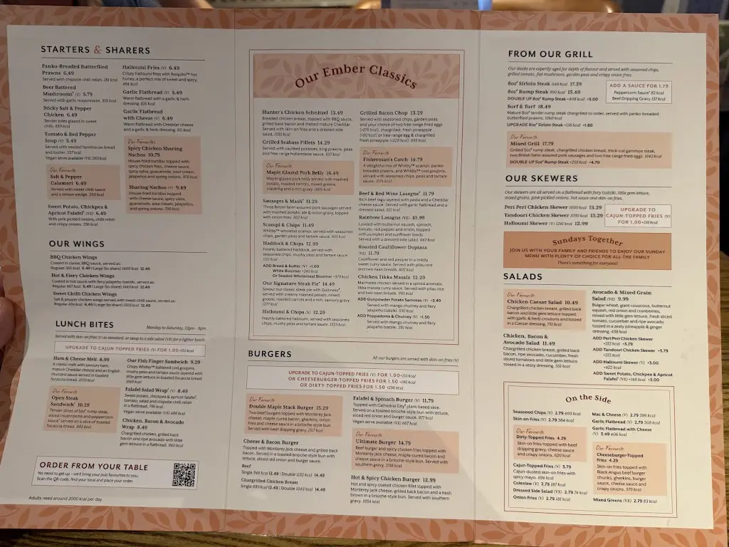 Menu_The Crabtree_Camberley_image_1
