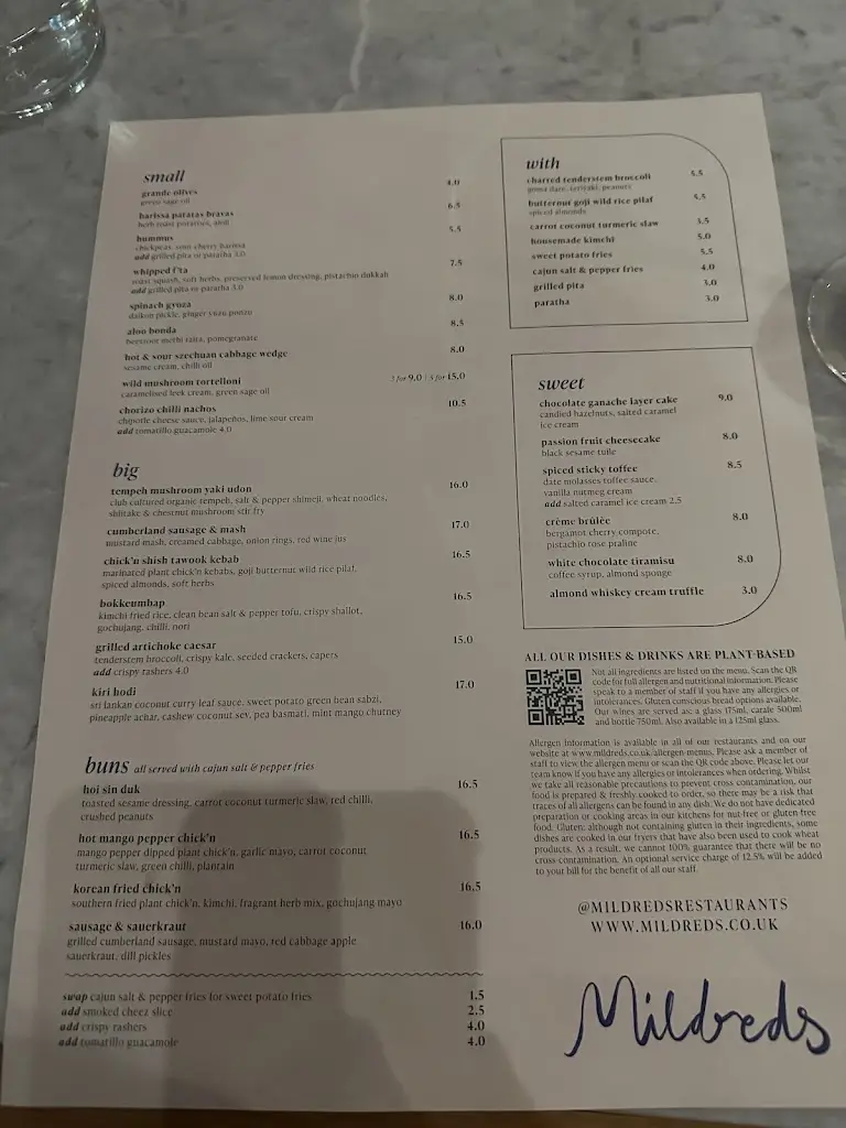 Menu_Mildreds Camden_Camden Town_image_4