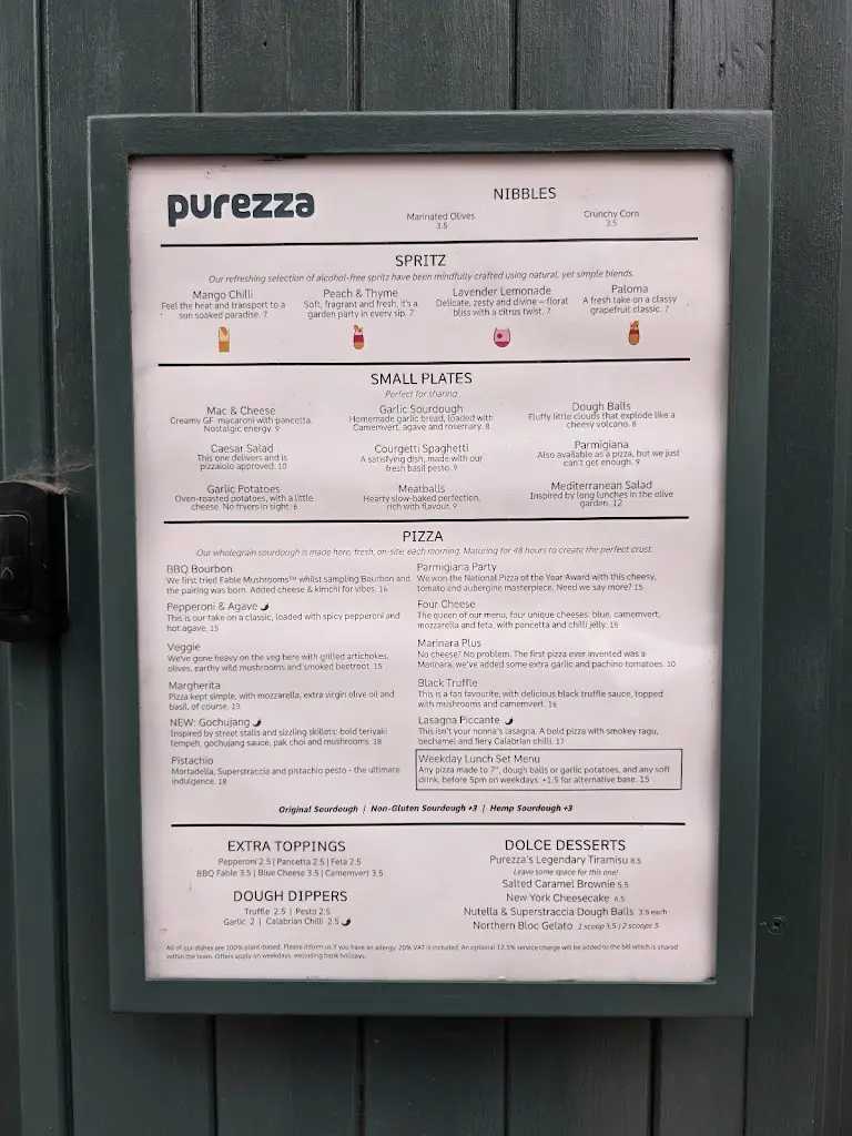 Menu_Purezza Camden_Camden Town_image_3