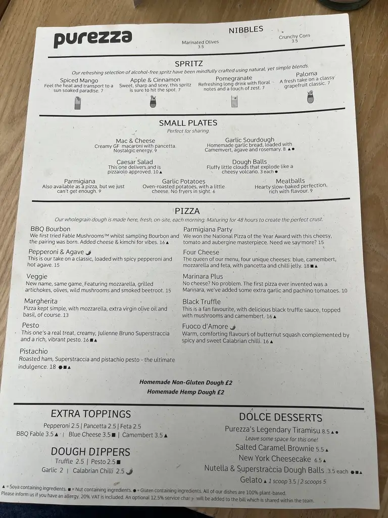 Menu_Purezza Camden_Camden Town_image_4