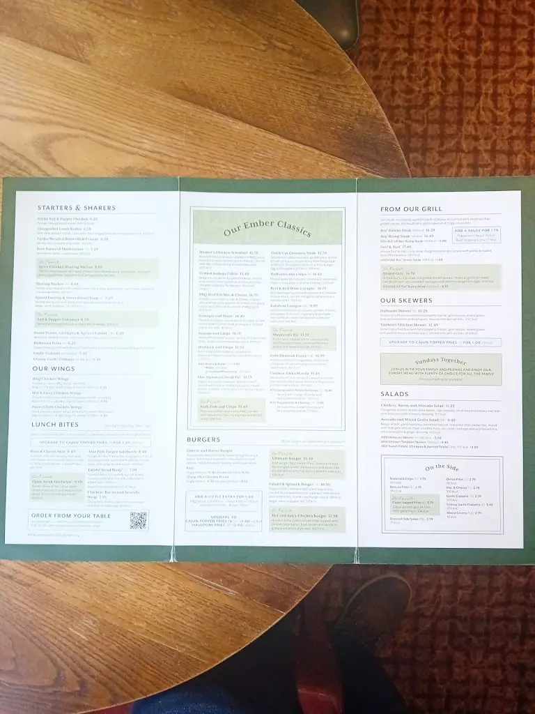 Menu_The Old Hare And Hounds_Alvechurch_image_2