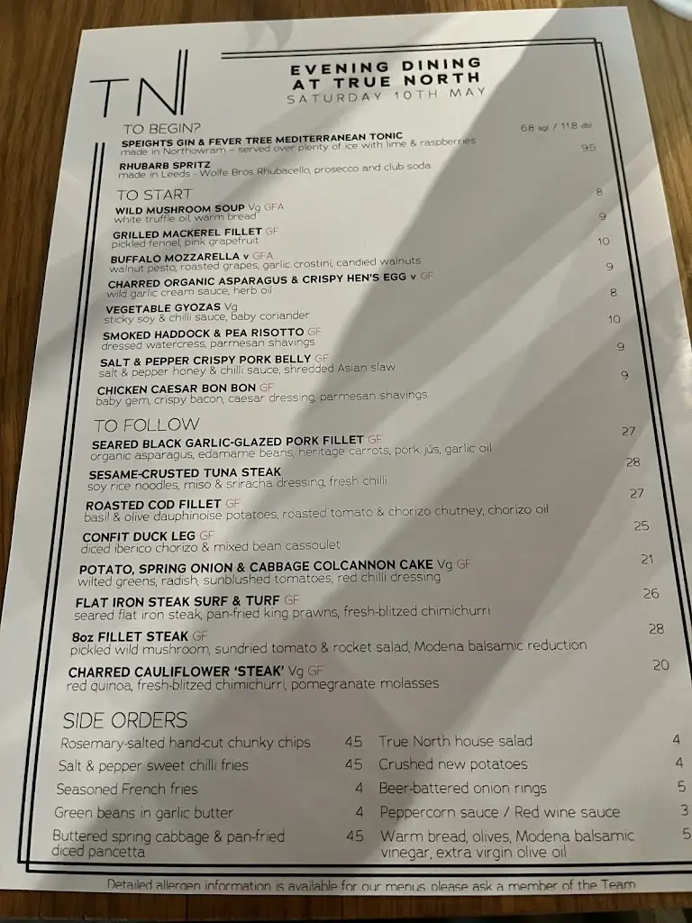 Menu_True North_Calderdale_image_1
