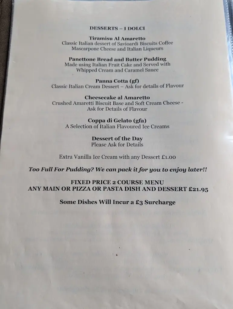 Menu_La Pergola_Cambridgeshire_image_3