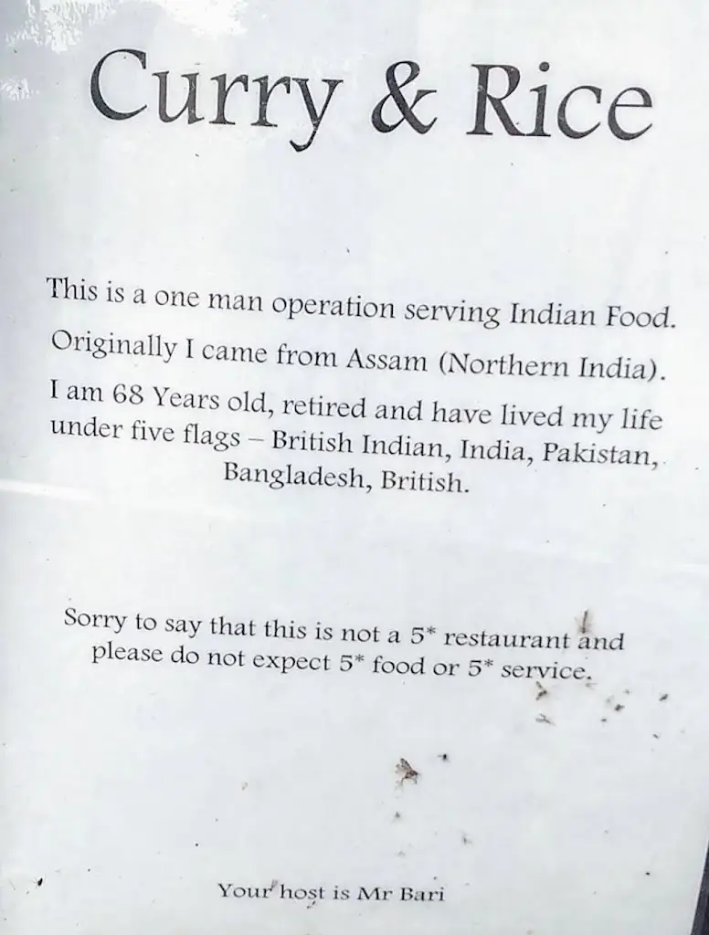 Menu_Nepalese Gurkha Restaurant_Camelford_imagen_2