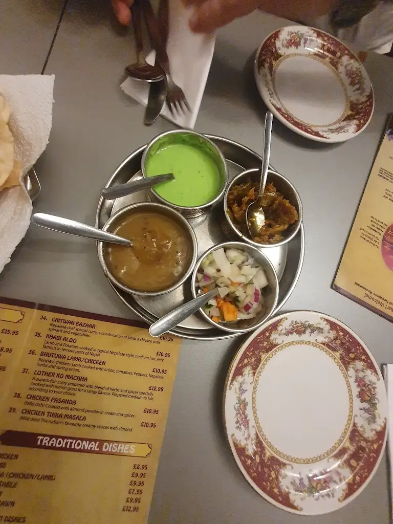 Menu_Nepalese Gurkha Restaurant_Camelford_imagen_3