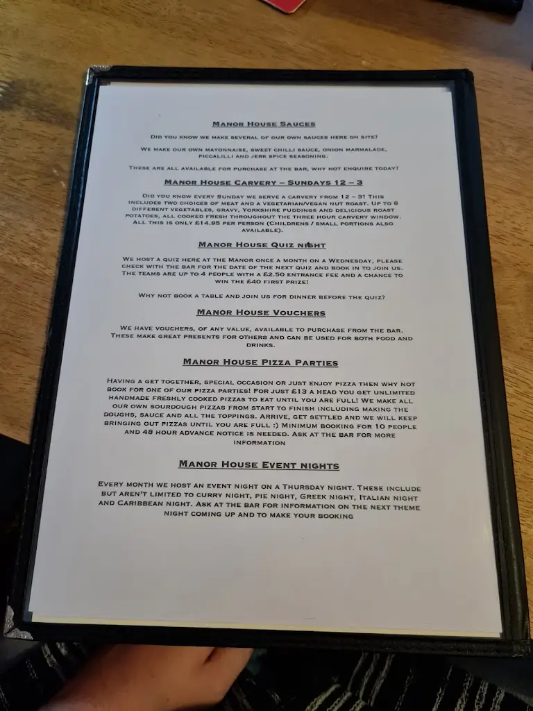 Menu_Manor House Inn_Callington_image_2