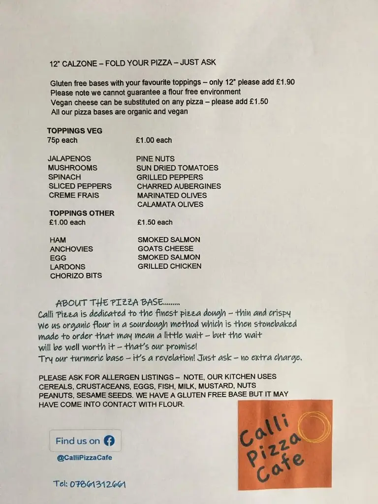 Menu_Calli Pizza Cafe_Callington_image_4