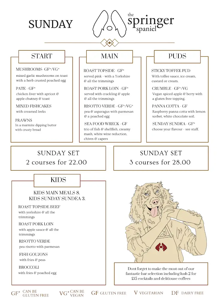 Menu_The Springer Spaniel_Callington_image_2