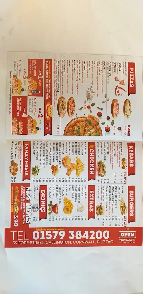 Menu_Castle Chicken & Kebab House_Callington_image_3