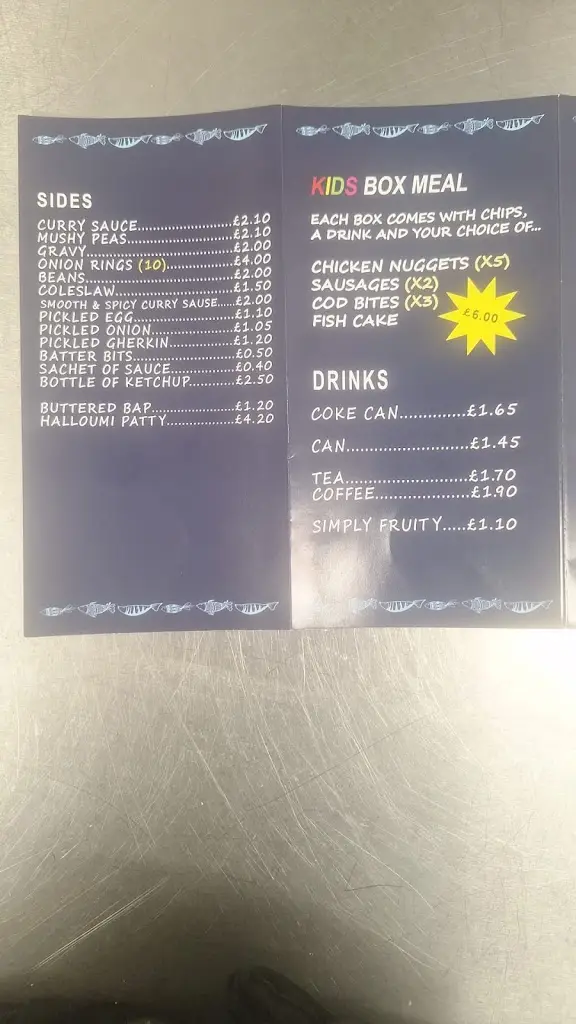 Menu_The Blue Chip_Callington_image_1