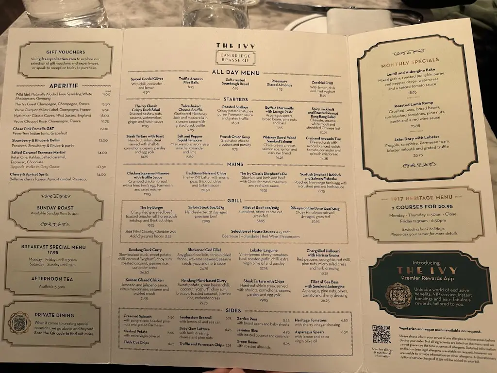 Menu_The Ivy Cambridge Brasserie_Cambridge_image_4